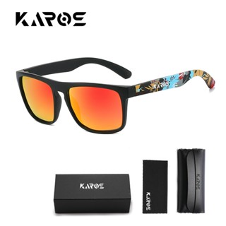 KAROS ใหม่ UV400 แว่นตากันแดดสำหรับผู้ชายและผู้หญิง เหมาะสำห…