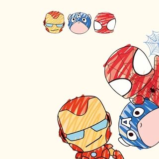 เสื้อยืดเด็กผู้ชาย แขนสั้น ลายการ์ตูน Marvel ผ้าฝ้ายแท้100% นุ่มสบาย ฮิตมาก ส่งไวภายใน 24ชม