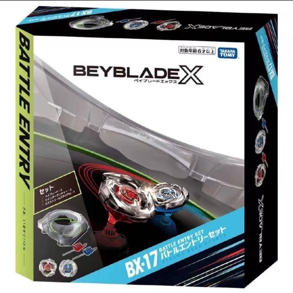 Takara Tomy Beyblade X BX-17 Battle Set – รวม Beyblades & String Launcher 2 ชิ้น