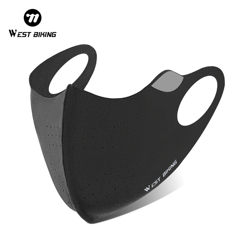 WEST BIKING หน้ากากอุ่น Eye-มุมหน้ากากป้องกัน 3D สเตอริโอตัดสะท้อนแสงออกแบบ Windproof Breathable Unisex