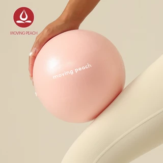 Moving Peach ลูกบอลโยคะ พิลาทิส PVC กันลื่น ทนทานสูง เป็นมิตรกับสิ่งแวดล้อม สําหรับออกกําลังกาย