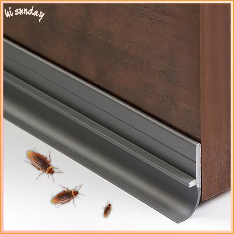 (จัดส่งจากประเทศไทย)แถบปิดประตู กันประตู ลดเสียงรบกวน 4*100cm ซีลขอบประตู ป้องกันแมลงเข้าไป