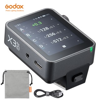 Godox X3PRO C/N/S/F/O 2.4 นิ้ว TTL HSS 2.4G แฟลชทริกเกอร์ไร้…