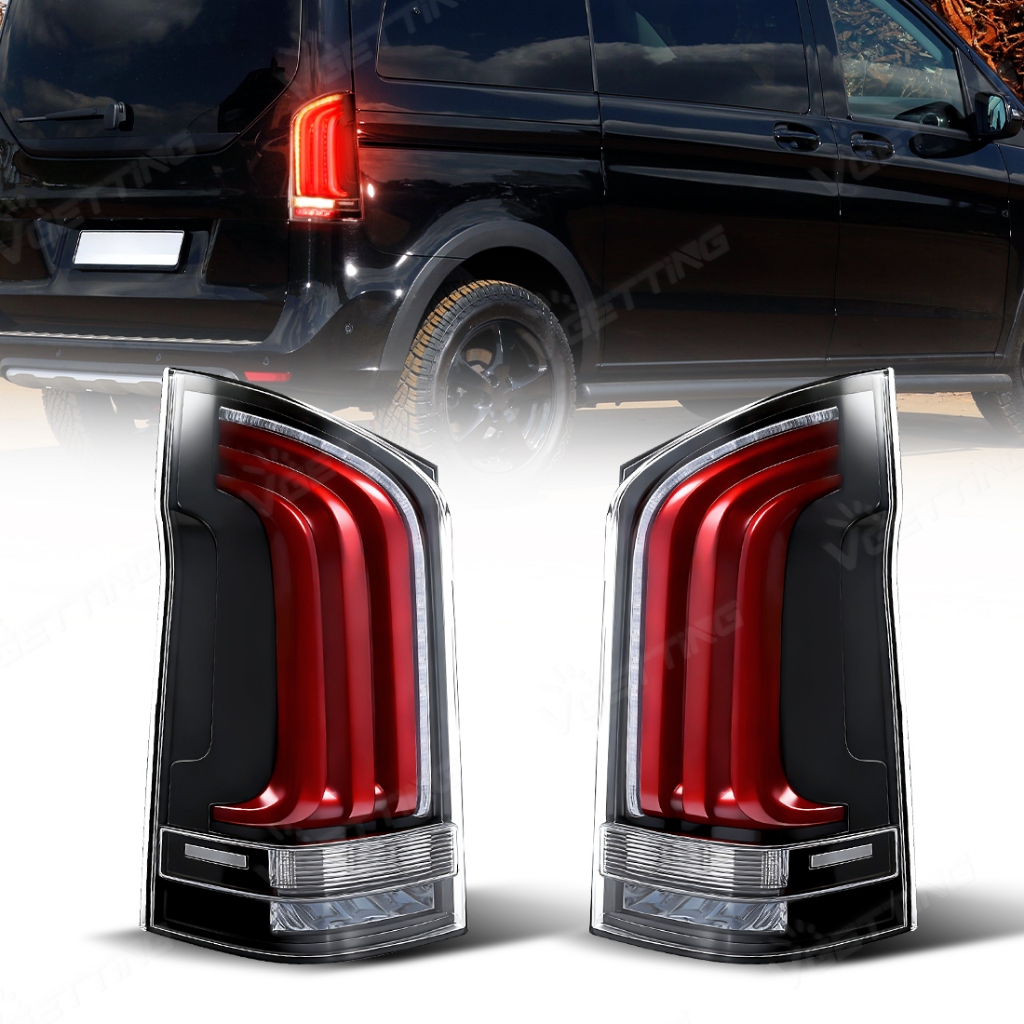 VGETTING สําหรับไฟท้าย LED สําหรับ Mercedes-Benz Vito W447 V-Class V220D V250 V260 V300 W447 2016-20