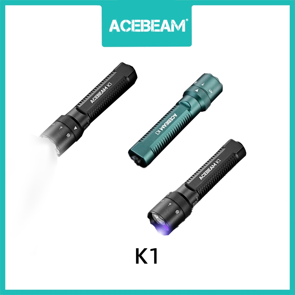 ACEBEAM K1 LED Ultra Bright - ไฟฉายชาร์จได้สำหรับใช้ในบ้านและงานกลางแจ้ง