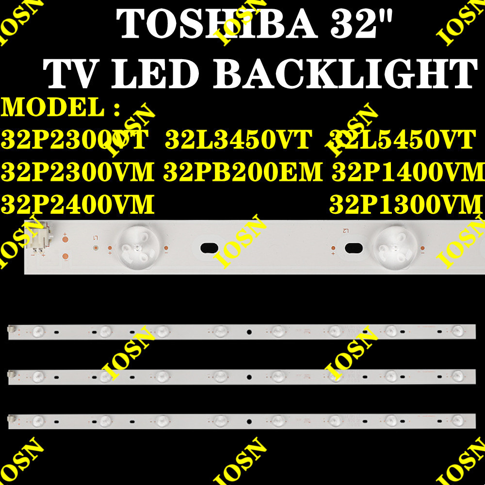 ใหม่ 3 ชิ้น TOSHIBA 32" ทีวี LED BACKLIGHT 32P1400 32L2333DG 32P2306EV 32P2300VM 32PB200EM 32P2300VT