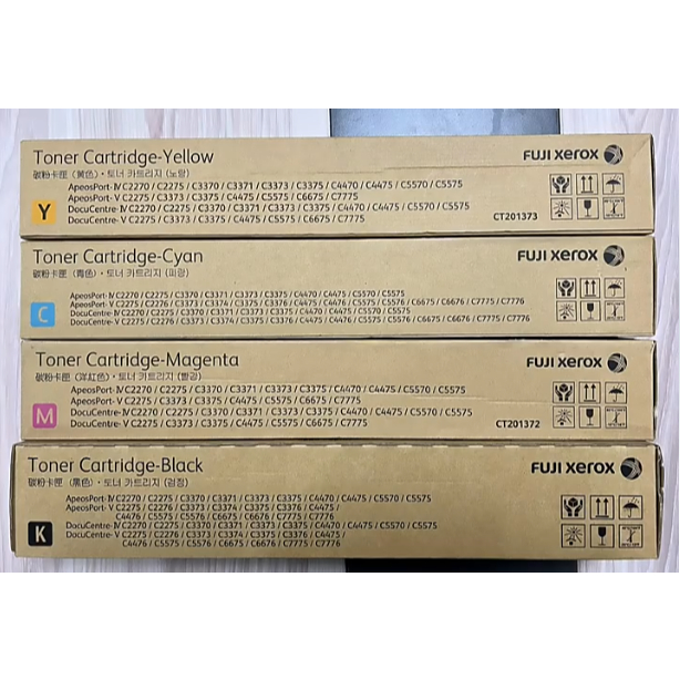 1PC Original V C5576 ตลับหมึกสําหรับ Fuji Xerox C2270 C2275 C3371 C3373 C3375 C5570 C5575 C5576