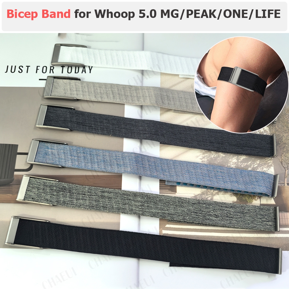 สายรัดปลอกแขนไนลอนแบบนุ่ม Bicep สําหรับ Whoop 5.0 ONE PEAK LIFE MG