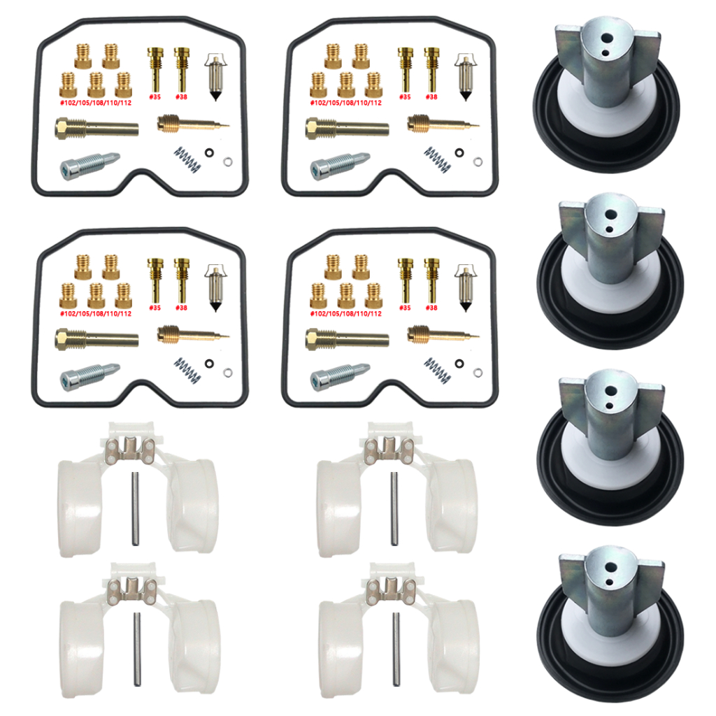 KAWASAKI ZR 7 ZR 7S ชุดซ่อมคาร์บูเรเตอร์รถจักรยานยนต์ 1999-2005 ZR-7 ZR750 ZR750F ZR750H คาร์บูเรเตอ