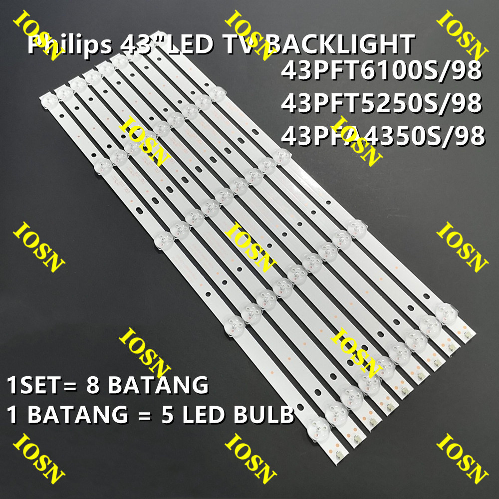 43PFT6100S/98-43PFT5250S/98-43PF4350S/98 Philips 43 INCH LED TV BACKLIGHT