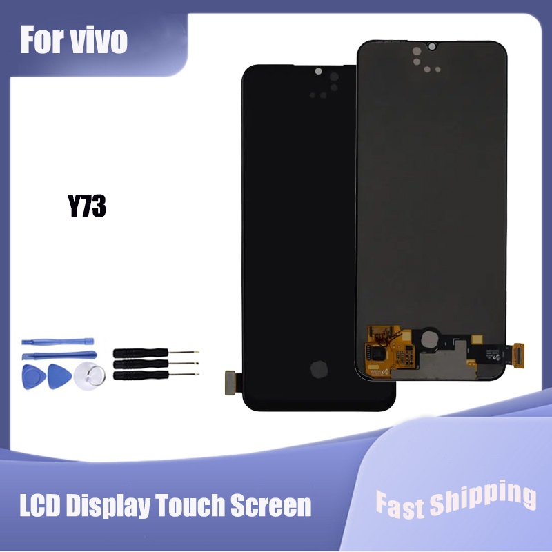 สําหรับ vivo Y73 V2059 V2146 V2212 V2168 จอแสดงผล LCD Touch Screen Digitizer Assembly Replacement Pa