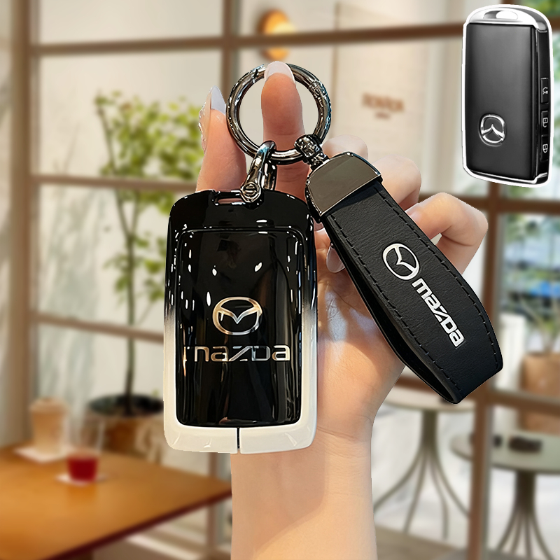 Mazda เคสกุญแจรีโมทรถยนต์ สําหรับ mazda 2 2024 2025 Mazda3 Mazda CX3 CX4 CX7 cx30 CX8 CX5 ของแต่งรถย