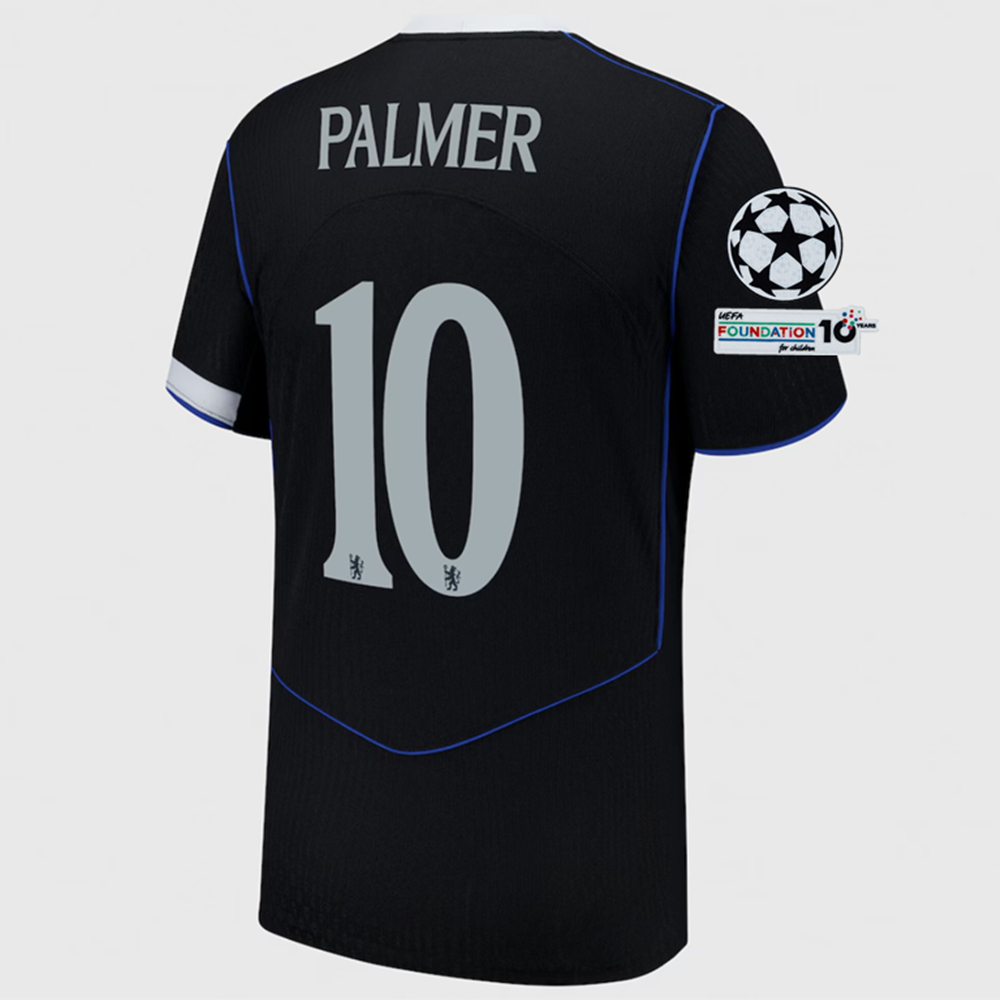 Chelsea Soccer Jersey Third 25/26 UCL PALMER CAICEDO ENZO ESTEVAO JOAO PEDRO NELAP GARNACHO เสื้อฟุต