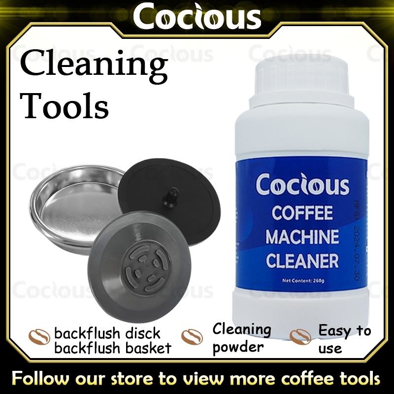 เครื่องชงกาแฟทําความสะอาดเครื่องมือกาแฟ Backflush Disk Backflush ตะกร้าตาบอดตะกร้ากรองทําความสะอาดอุปกรณ์เสริมสําหรับเครื่องชงกาแฟ