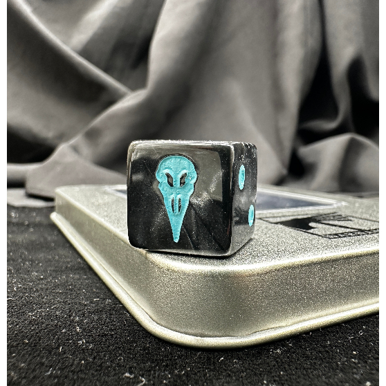 รูปแบบใหม่ Dice Warhammer Dice Crow Guard Dice Raven Guard Dice Warhammer 6 ด้านลูกเต๋า
