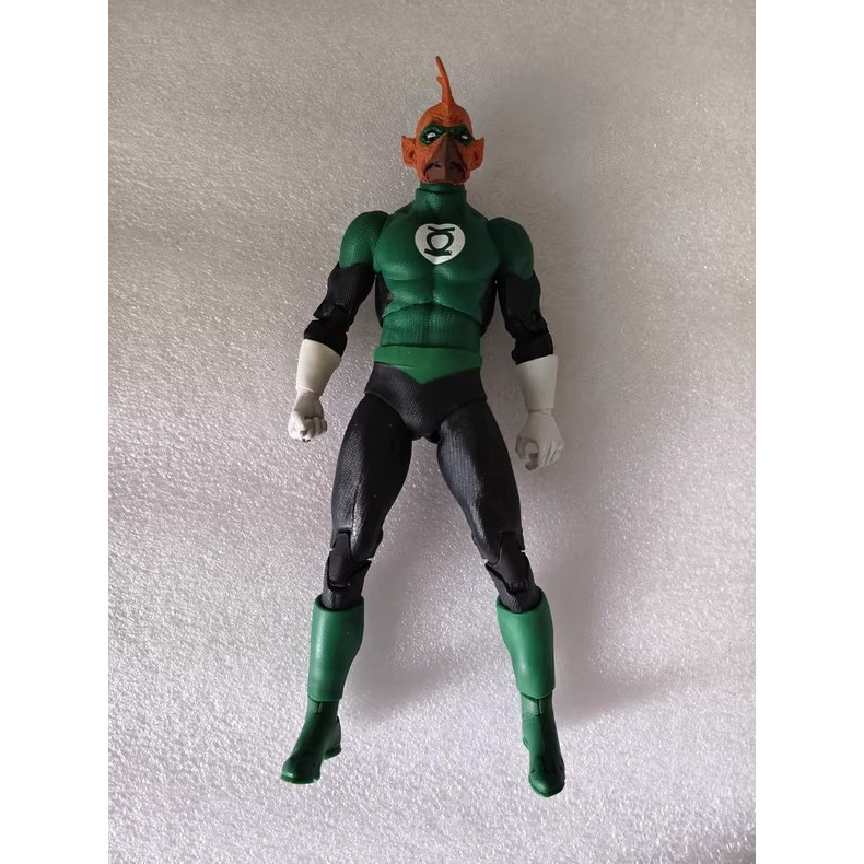 (ไม่มีกล่อง เฉพาะเรือนร่าง) McFarlane Collectors Green Lantern Corps Chicken Head Action Figure