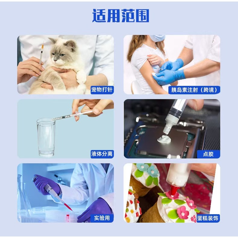 100ชิ้น0.5มิลลิลิตร/ซีซี-31ก-8มิลลิเมตรปั๊มฉีดทิ้งฆ่าเชื้อบรรจุเป็นรายบุคคลสําหรับห้องปฏิบัติการ,คู่มือตู้,วัดของเหลว,เลี้ยงสัตว์ - รูปที่ 7