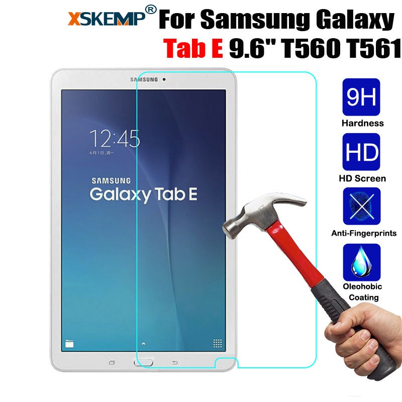 1 ชิ้นป้องกันหน้าจอสําหรับ Samsung Galaxy Tab E 9.6 T560 T565/Tab E 8.0 T377/Tab A 10.1 P580 N พรีเม