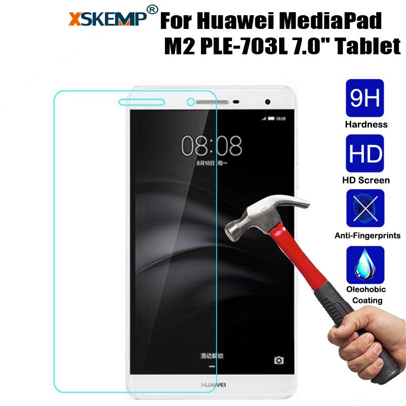 1 ชิ้นป้องกันหน้าจอสําหรับ Huawei Mediapad T1-701u 7.0 / M2 PLE-703L 7.0 / M3 Lite 10.1 / Mediapad T