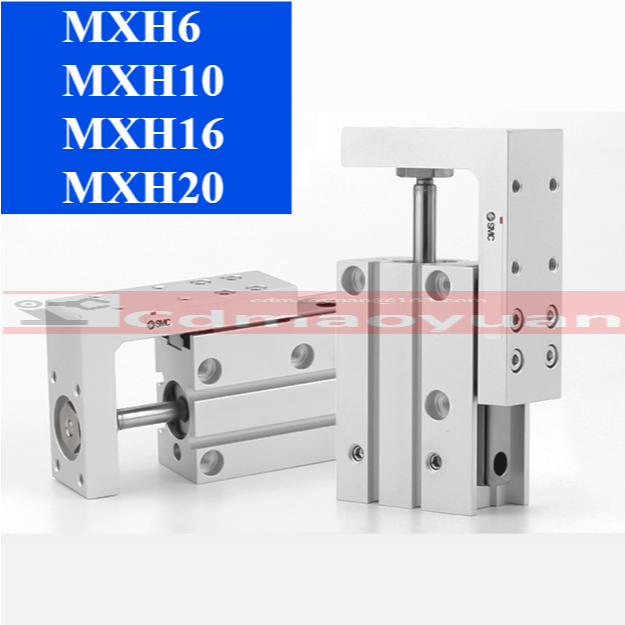 Smc ตารางเลื่อนกระบอก MXH6-MXH10-MXH16-MXH20-5Z-10Z-15Z-20Z-25Z-30Z-40Z-50Z-60Z