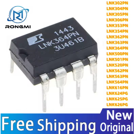 5PCS 100% ใหม่ LNK304PN LNK564PN LNK305PN LNK306PN LNK364PN LNK626PG LNK362PN LNK363PN LNK500PN LNK6
