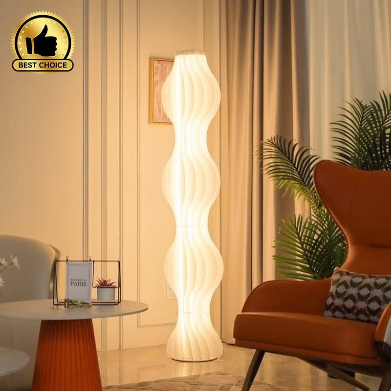 โคมไฟตั้งพื้น โคมไฟตั้งพื้นสามสี floor lamp สไตล์โมเดิร์น  สามารถปรับความสว่างได้ ตกแต่งห้องนั่งเล่น