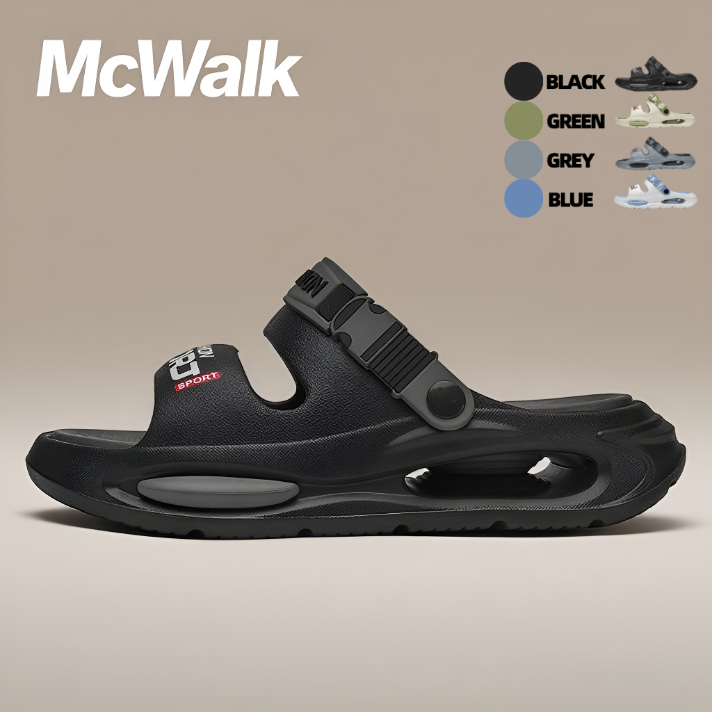 MCWALK|รองเท้าแตะ|EVA|น้ำหนักเบากันกลิ่น|สำหรับนักศึกษาพยาบาล|ทนทานเงียบไม่ลื่น