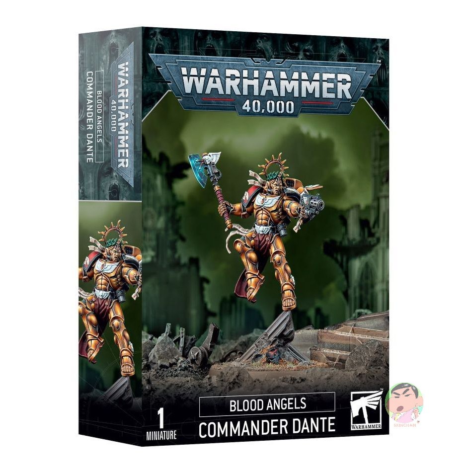 GW Warhammer 40K Blood Angels Commander Dante Model Kit