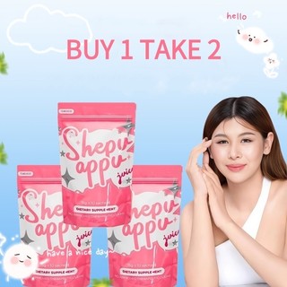 BUY 1 TAKE 2 Shepu Appu Juice | Slimming Drink Skin Whitening | Mixed Berries Flavor | 1  PACK 10 Sachets