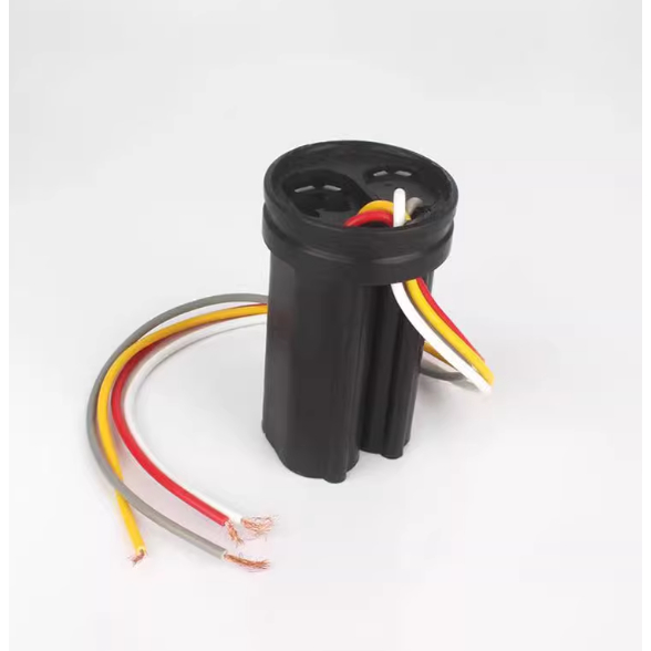 CBB60 Dual-Barrel เครื่องซักผ้า Capacitor Starter Capacitor 8uf + 4uf/9uf + 4uf/10uf + 5uf/12uf/12uf