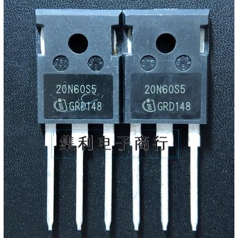 5pcs Original SPW20N60S5 20N60S5 TO-247 600V 20A ทรานซิสเตอร์