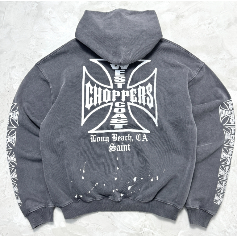 เสื้อสเวตเตอร์มีฮู้ด West Coast Chopper West Coast Cross จำนวนจำกัด