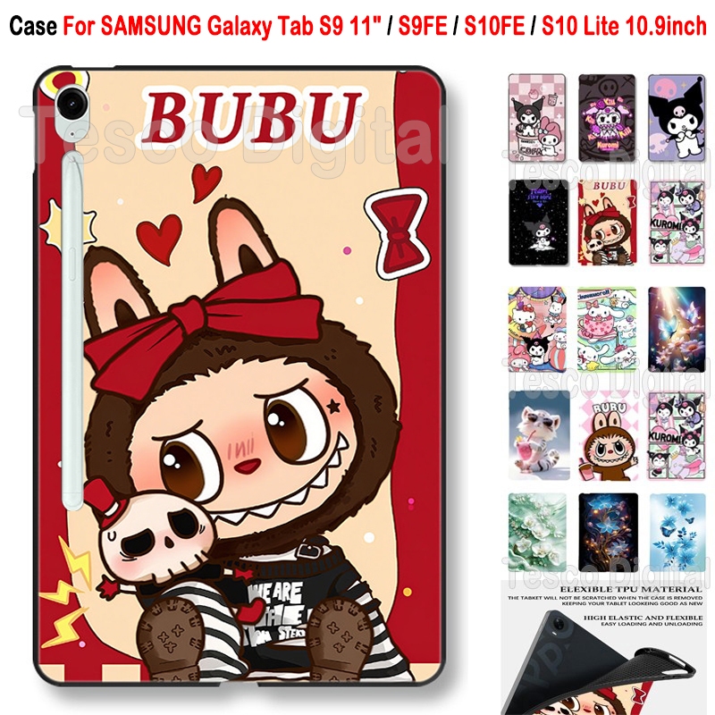 SAMSUNG สําหรับSAMSUNG Galaxy Tab S9 11 "S9FE S10FE S10 Lite 10.9 นิ้วWi-Fi 5G 2025 แฟชั่นภาพวาดTPUแ