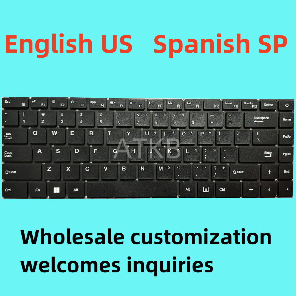 คีย์บอร์ดโน้ตบุ๊กรุ่นใหม่ MB3151057 XK-HS424 US