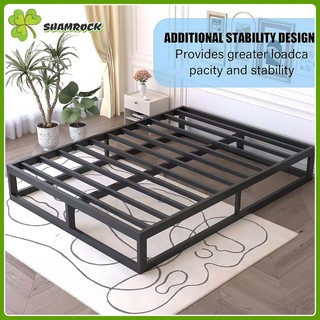 Queen Size Bed Frame Queen / King Platform Bed Frame Metal Bedframe Adult Bed Simple Bedroom Furniture