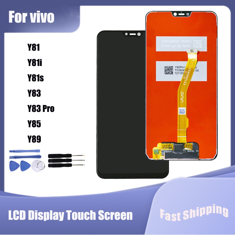 สําหรับ vivo Y81 Y81i Y83 Y83 Pro Y85 Y89 จอแสดงผล LCD Touch Screen Digitizer Assembly Replacement P
