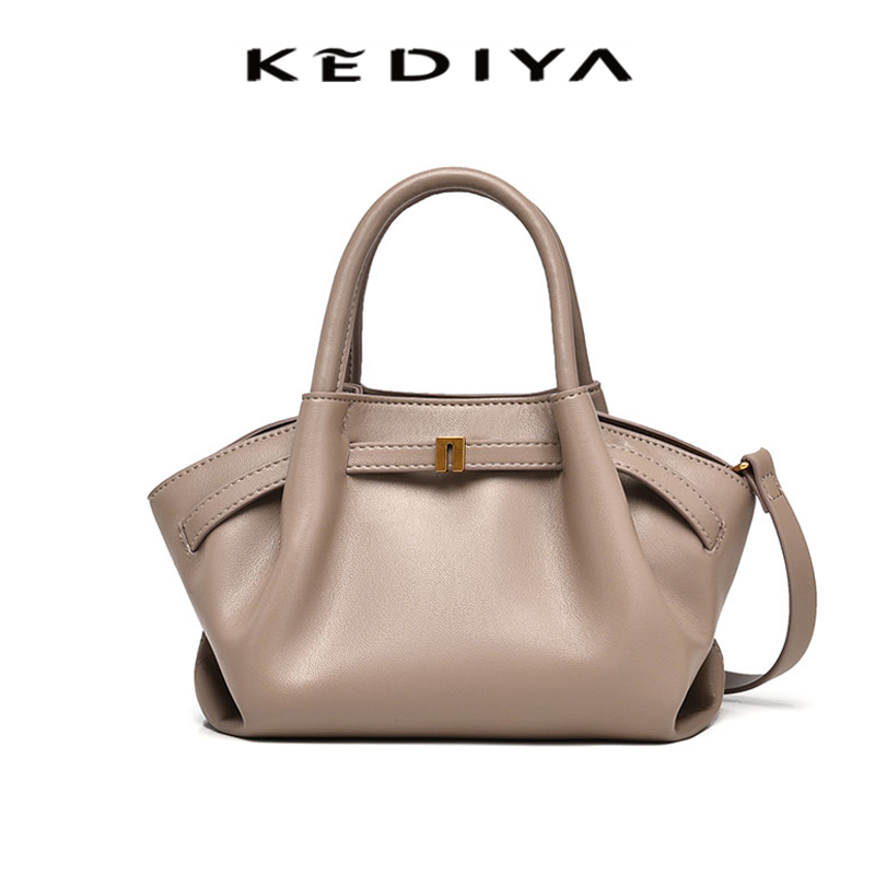 Handbag KEDIYA 2025 Fashion Autumn vintage Shoulder Bag Versatile Cumpling Crossbody bag For Women