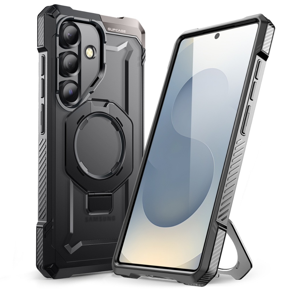 SUPCASE Unicorn Beetle Grip สําหรับ Samsung Galaxy S25 FE กรณีขาตั้งรองรับไร้สายชาร์จทหารเกรดป้องกัน Heavy Duty เคสโทรศัพท์แม่เหล็กสําหรับ S25 FE 6.7 นิ้ว – โปรปัง