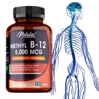 Pslalae Methyl B12 5000 mcg วิตามิน B12 Methylcobalamin Ener…