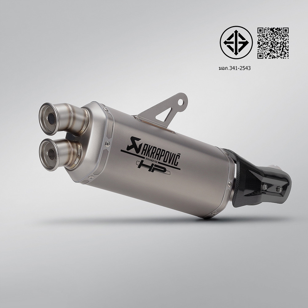 Yamaha T700 TENERE 700 2019-2024 ADV สแตนเลส AK Muffler พร้อมคาร์บอนไฟเบอร์ฝาครอบด้านหลังสําหรับ Yam