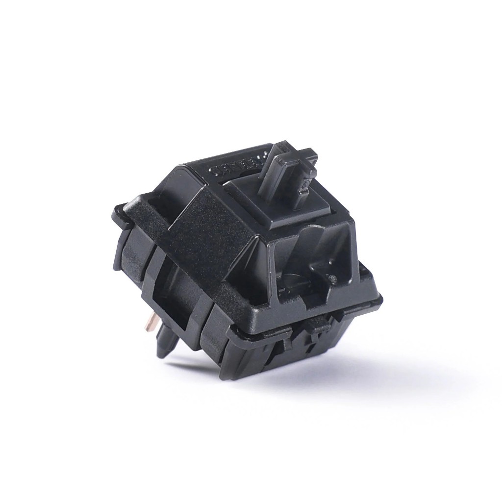 สวิตช์เชิงเส้น Cherry Black MX Hyperglide MX1A-11NW (10 ชิ้นในแพ็คเดียว)