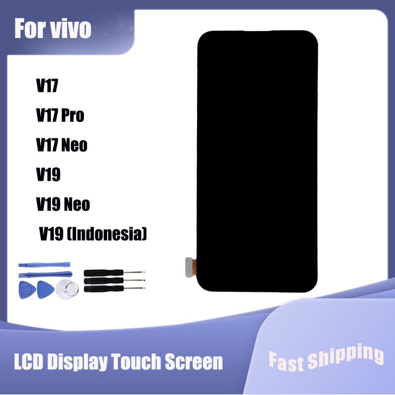 สําหรับ vivo V17 V17 Pro V17 Neo V19 V19 Neo จอแสดงผล LCD Touch Screen Digitizer Assembly Replacemen