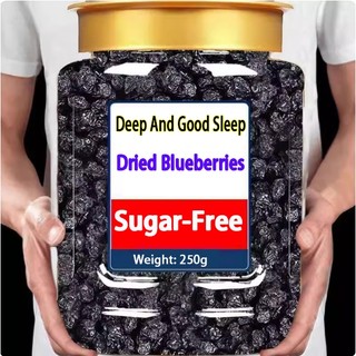 500g Dried Blueberries (Organic, No Sugar Added , Healthy Low Carb Diet Dried Snack ) Sweet And Sour Preserves Snack Ready To Eat Or Baked