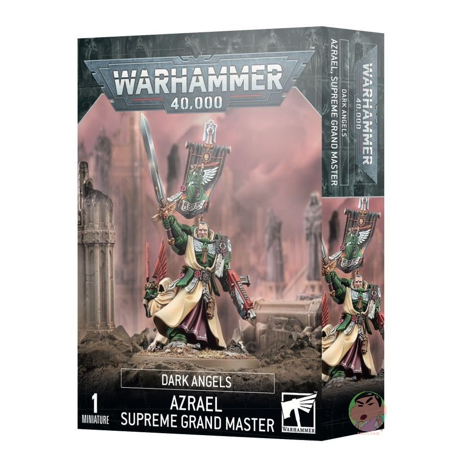 GW Warhammer 40K Dark Angels  Azrael Supreme Grand Master Model Kit