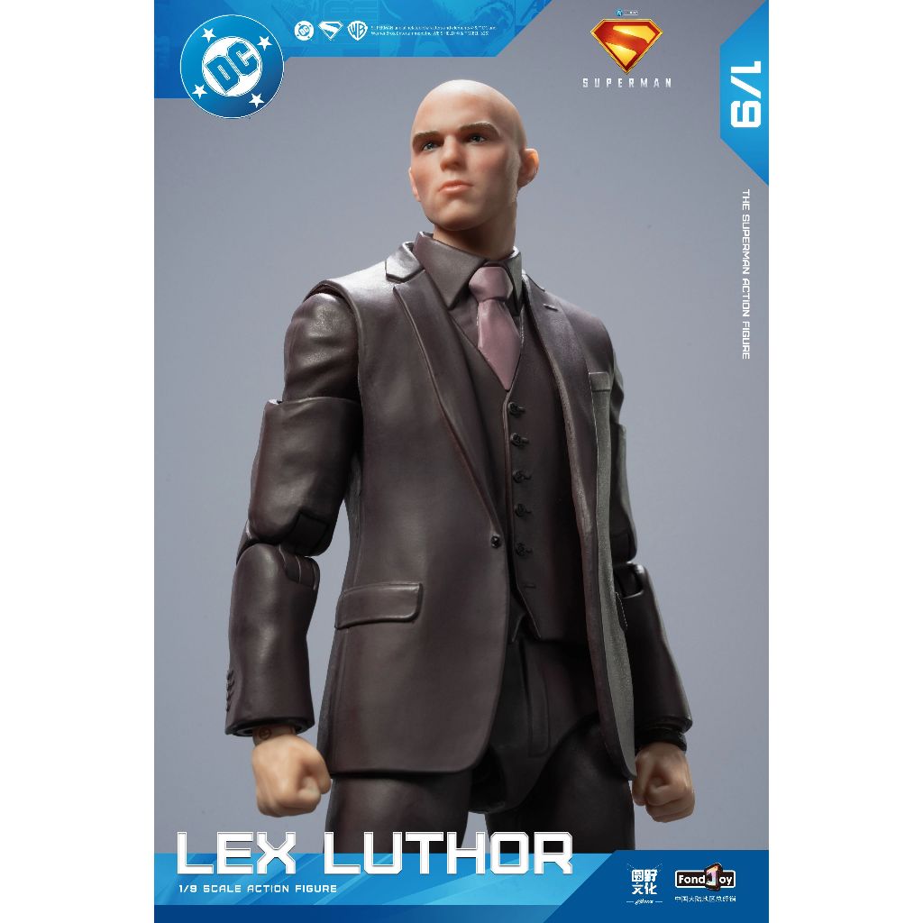 [ในสต็อก] Fondjoy Toys Lex Luthor Superman ภาพยนตร์ DC Multiverse 7 นิ้ว Action Figure