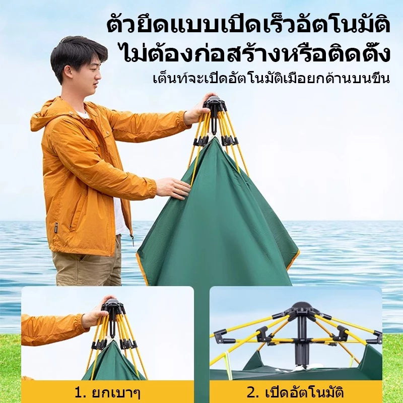 ICIC เต็นท์อัตโนมัติ เต็นท์แคมป์ปิ้ง เต็นท์ปิกนิก thumbnail 3