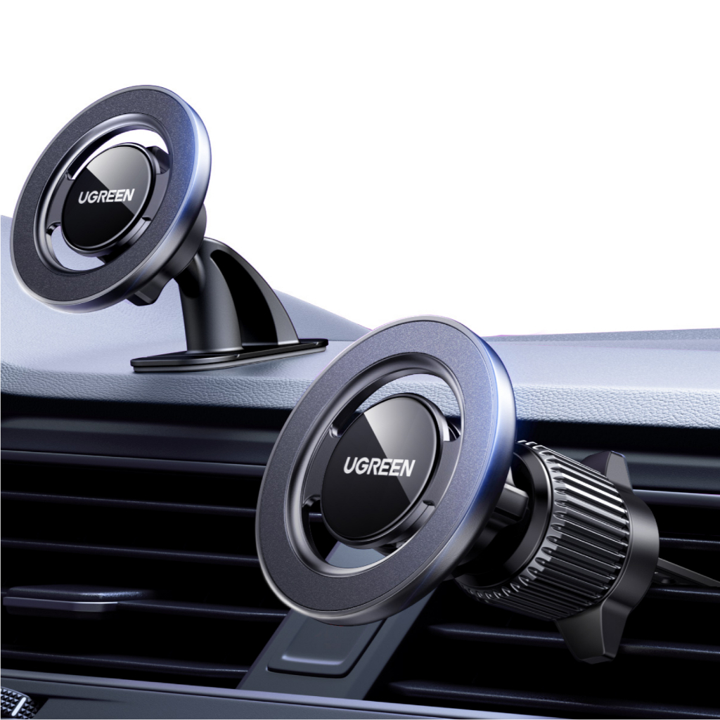 UGREEN 2-in-1 Magsafe Car Mount Air Vent Dashboard ที่วางโทรศัพท์ในรถยนต์ Strong Magnetic เข้ากันได้