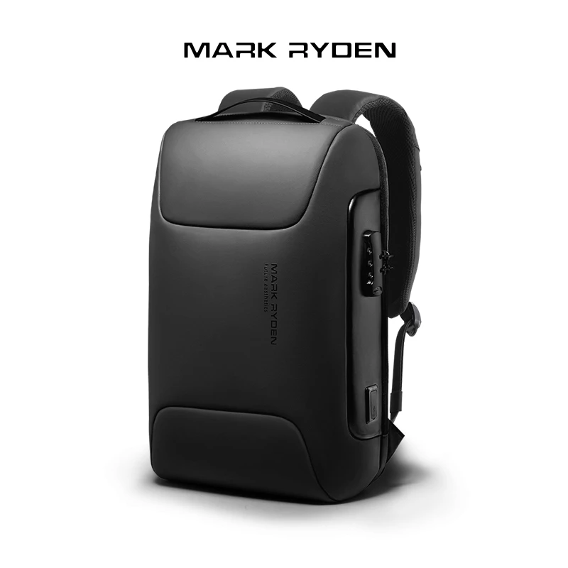 MARK RYDEN กระเป๋าเป้สะพายหลัง ใส่แล็ปท็อป กันน้ํา กันขโมย ชาร์จ USB อเนกประสงค์ 15.6 นิ้ว