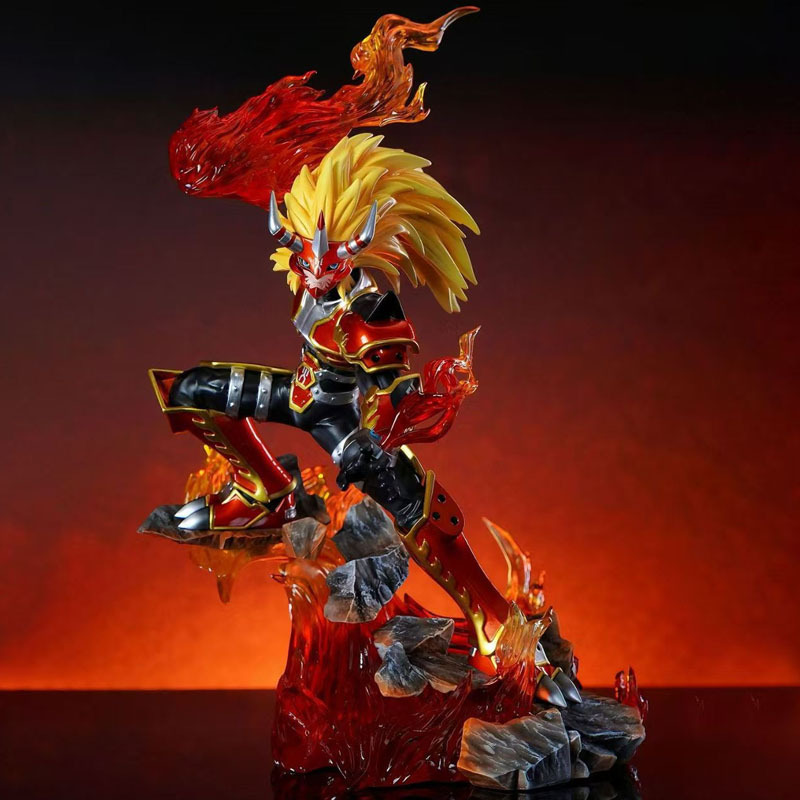 26 ซม.อะนิเมะ Digimon ผจญภัยรูป Agnimo ตัวเลขการกระทํา Pvc รูปปั้นเดสก์ท็อป Ornamen คอลเลกชันของขวัญของเล่น