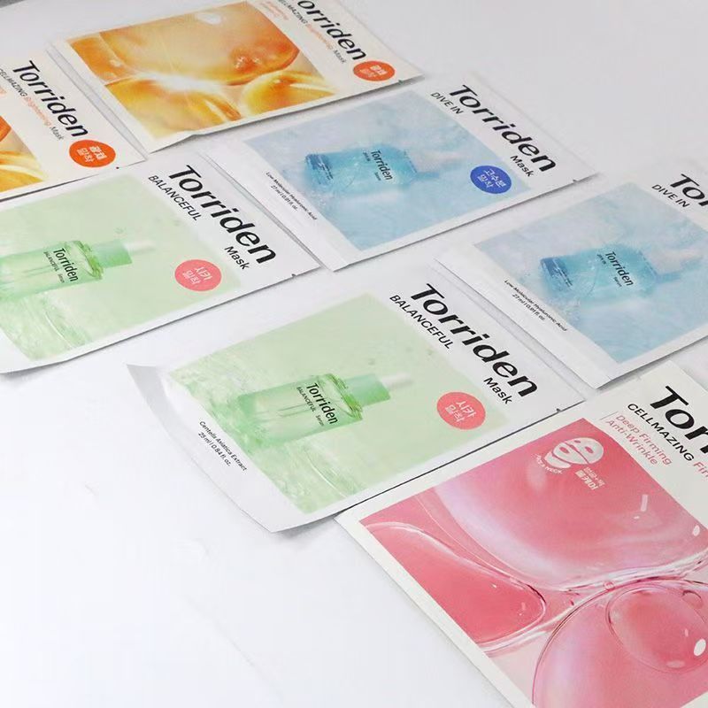 เกาหลีเกาหลี Torriden Hyaluronic Acid Low Molecular 5D Essence Centella Asiatica Mask 10 ชิ้น